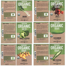 Load image into Gallery viewer, Organic Heirloom Variety - 16 Pack